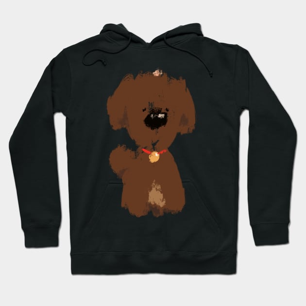 Puppy Love Hoodie by Playful Creatives